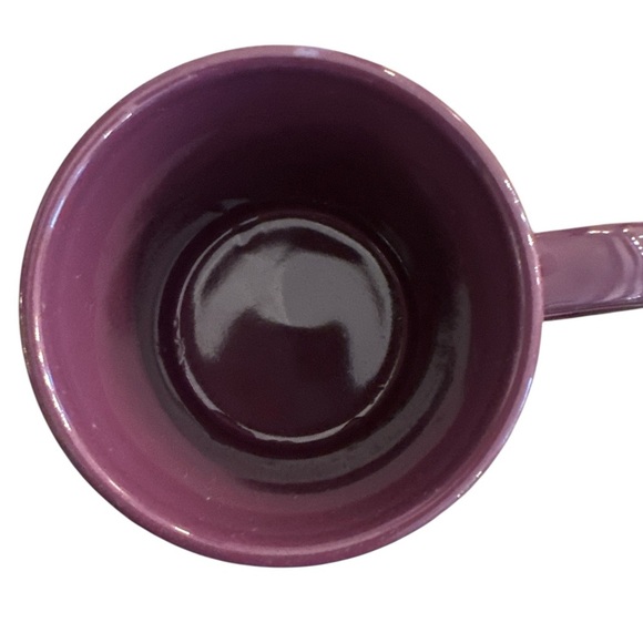 Penzeys Purple ‘Heal The World Cook Dinner Tonight’ Coffee Mug VTG - Picture 3 of 5